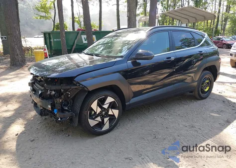 2024 Hyundai Kona Limited из США, поврежденный, VIN KM8HECA38RU063315